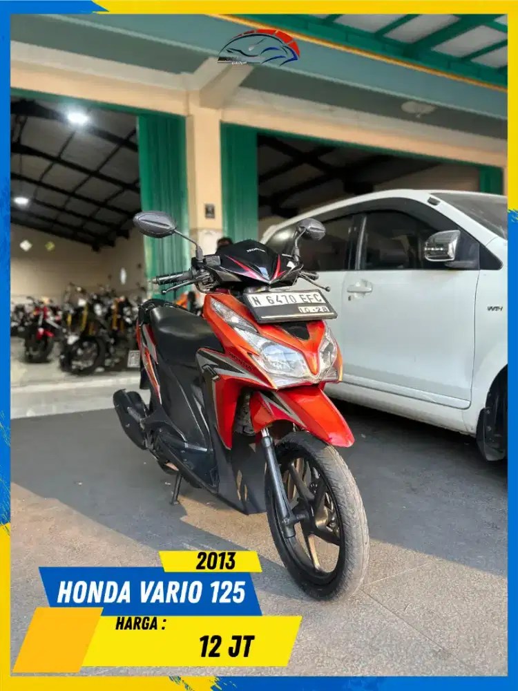 HONDA VARIO 125 2013 SIAP PAKAI MASZEEHH HIKMAH MOTOR KEPUH MALANG