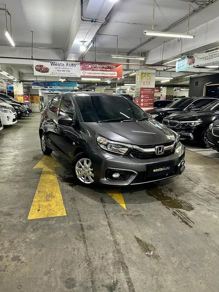 KM 23rb Honda Brio 1.2 E CVT AT 2022 Like New 2021