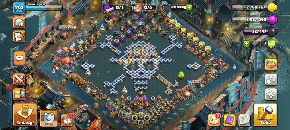Akun coc th 18 sesuai yg di poto