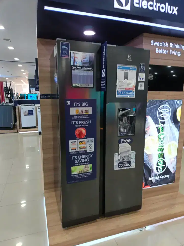 Kredit kulkas elelctrolux 2 pintu promo tanpa dp