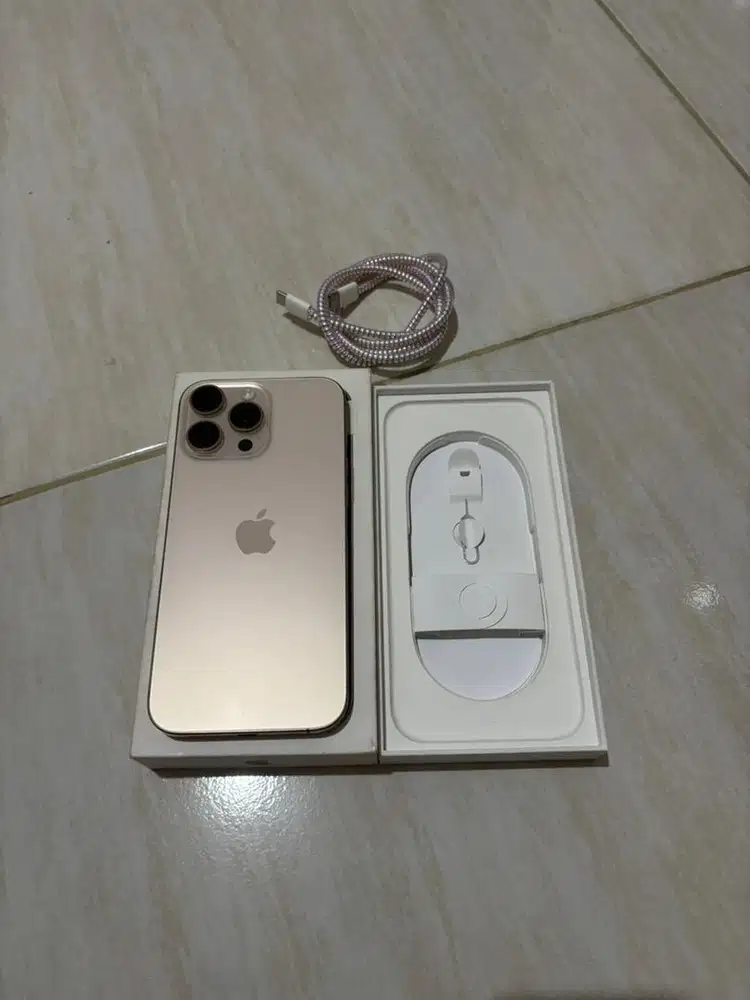 iPhone 16 pro max 256 beacukai terdaftar IMEI