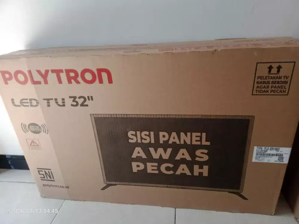 Led TV 32 Polytron Digital TV, Baru, Garansi resmi 5thn &Tukar Tambah