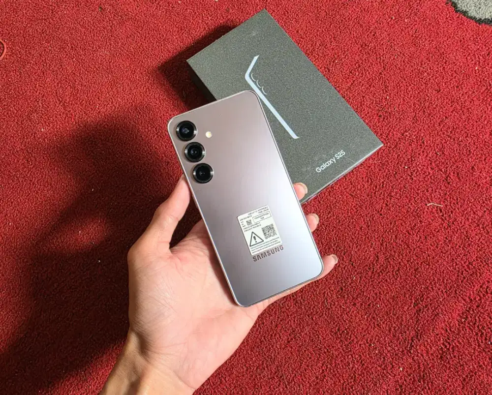 Samsung s25 basic 12/256GB Fulset bisa TT