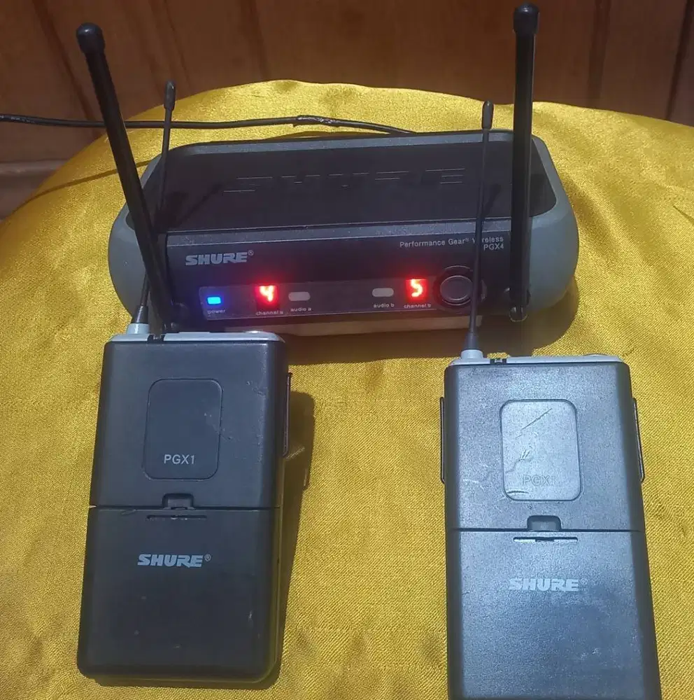 Receiver/Transmitter Shure PGX4 ori,O8I3IO7 55OOO TANPA Mic,Normal,Net