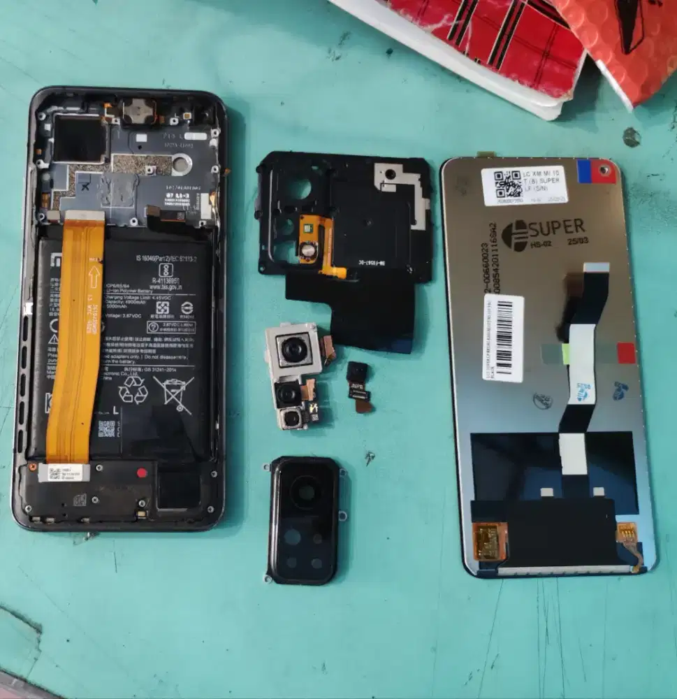 Xiaomi 10T Tinggal pasang mesin bonus lcd baru