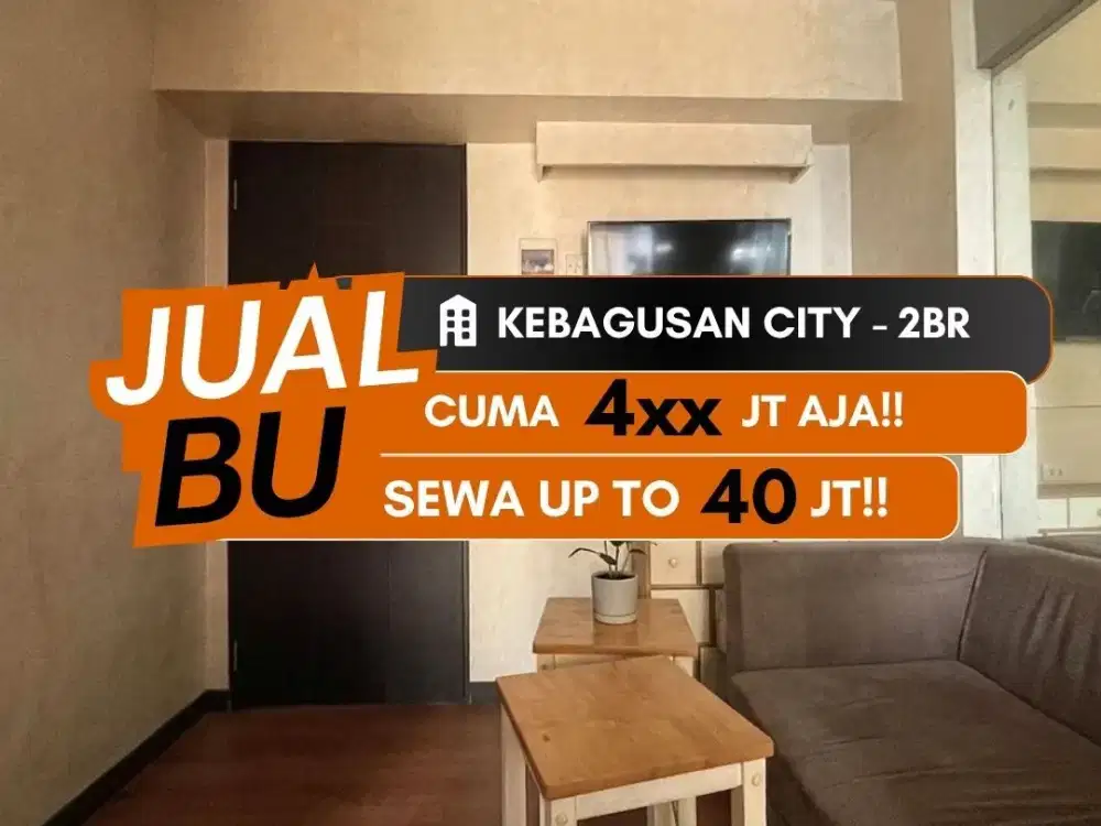 Jual BU Apartemen Kebagusan City 2BR TB Simatupang