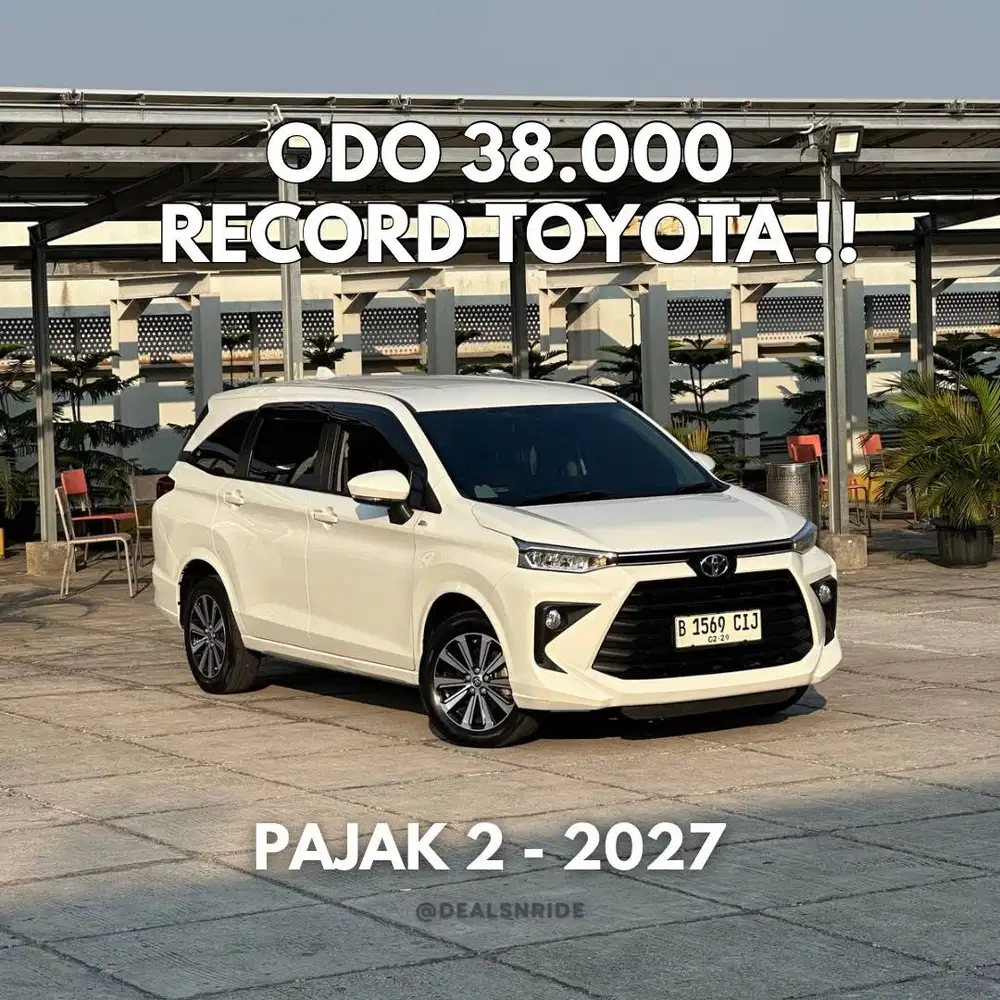 ODO 38.000 RECORD !! PAJAK 2/2027 TOYOTA AVANZA G AT 2024 MURAH BANGET