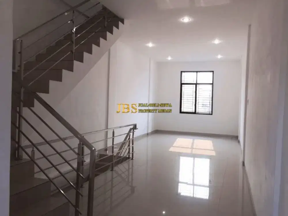 Dijual/Disewakan Ruko Siap Huni di Jalan Danau Jempang - Daerah Sekip, Medan
