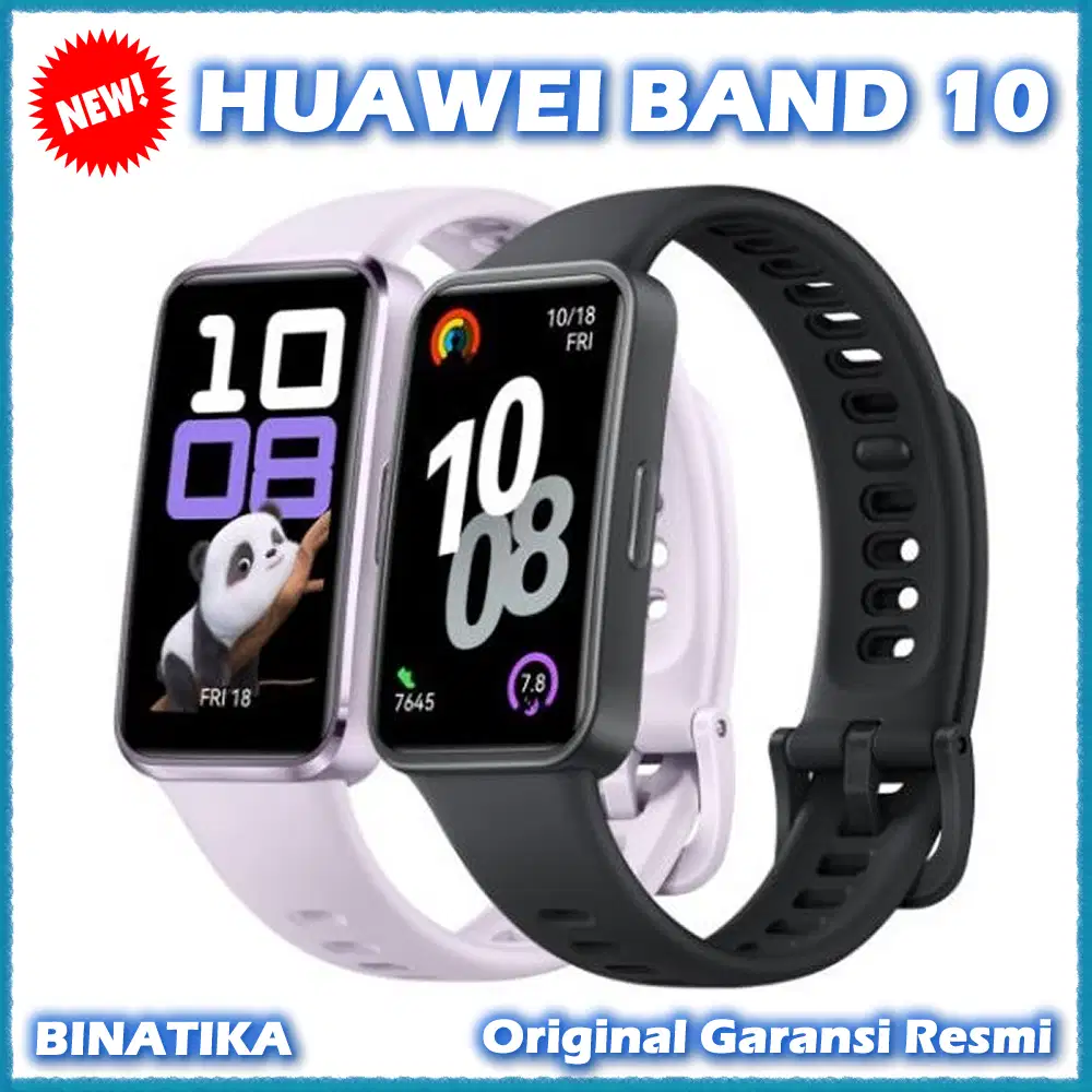 HUAWEI Band 10 Smartband Jam Tangan Pintar Smartwatch Original Resmi