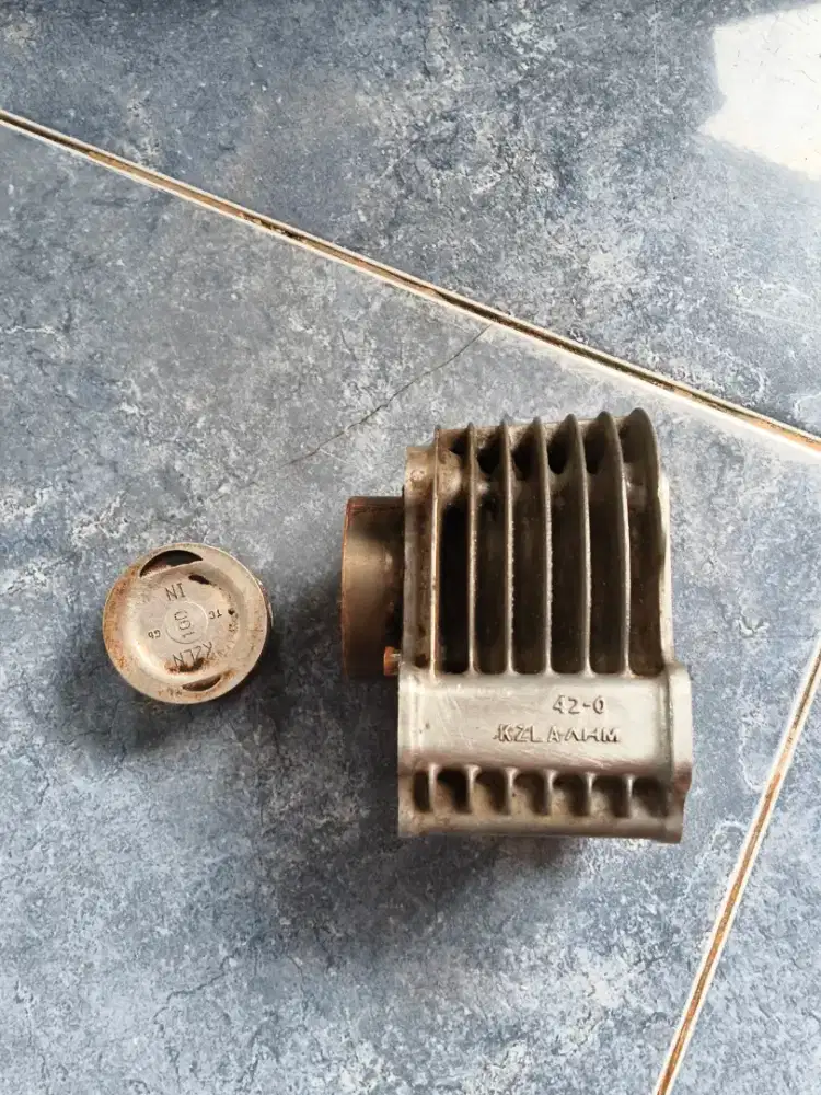 Blok bekas Kzl bahan bore up