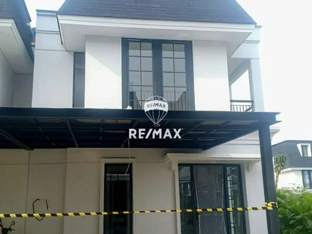 DIJUAL RUMAH HOOK BARU EROPA MODERN ADA ATTIC ROOM DALAM CLUSTER BINTARO TANGERANG SELATAN