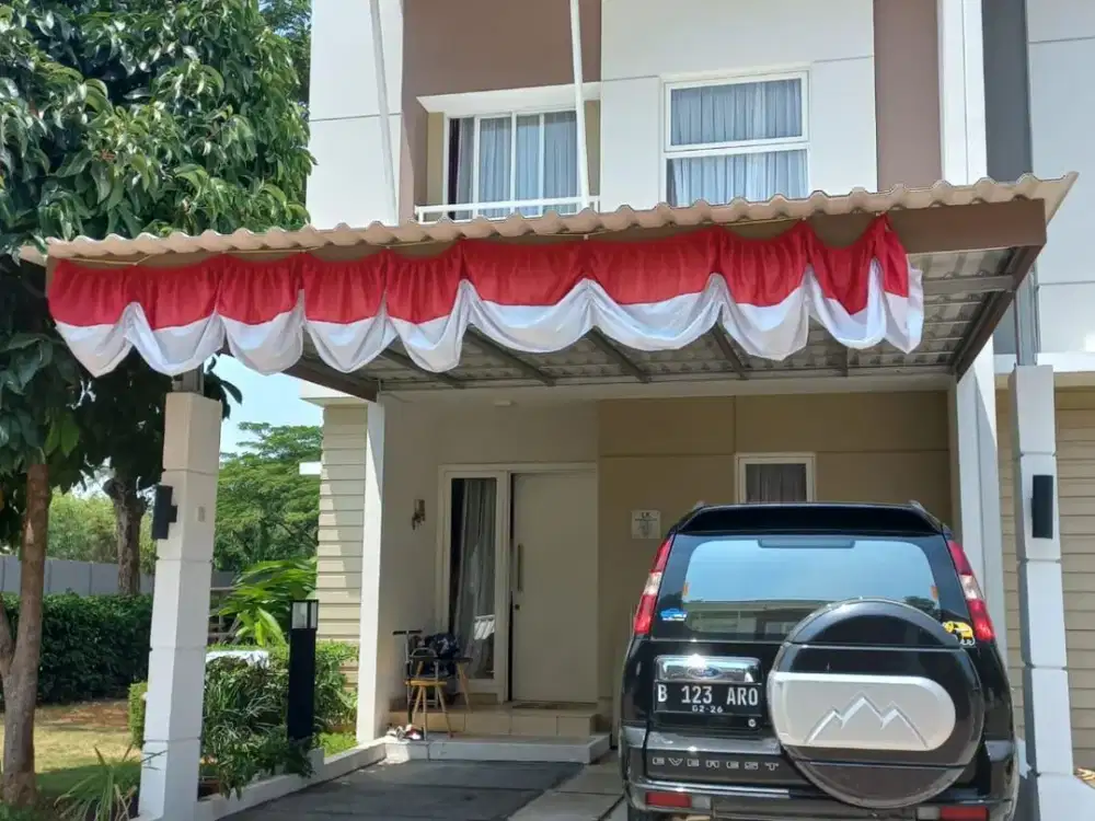 Dijual Rumah Hook 2 Lantai di Summarecon Emerald Karawang, Cluster Advani, LT 119 m²
