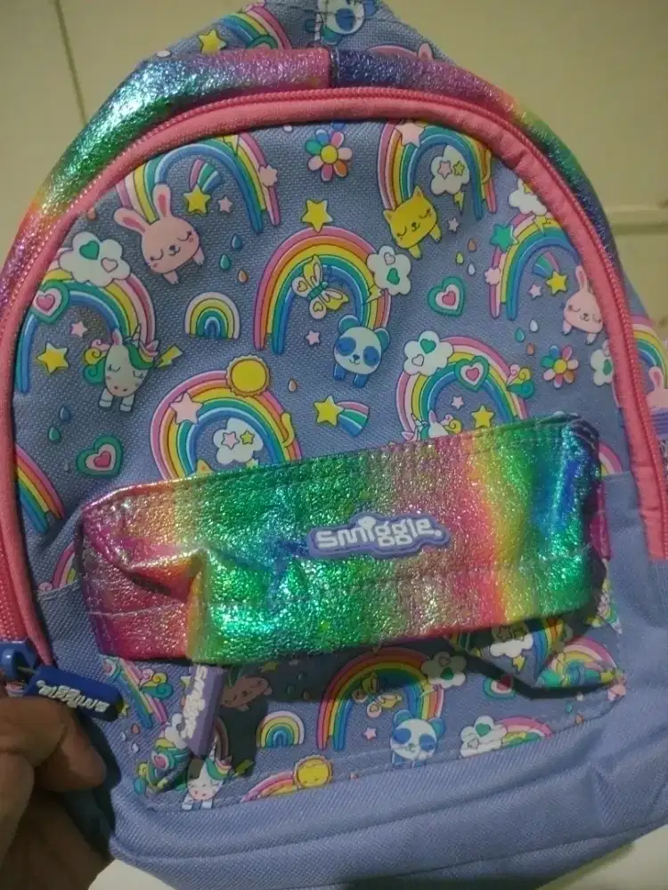 tas smiggle motif unicorn