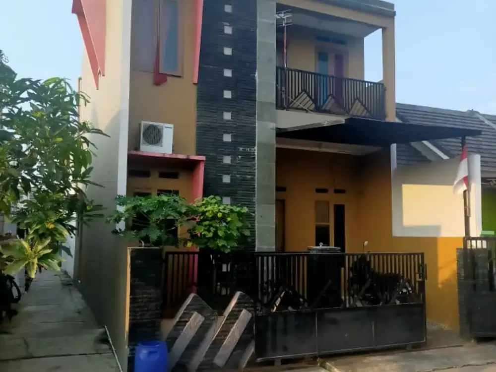 DIJUAL MURAH! Rumah Cantik 2 Lantai + Minimalis SHM di Cluster Pondok Ungu Permai Bekasi