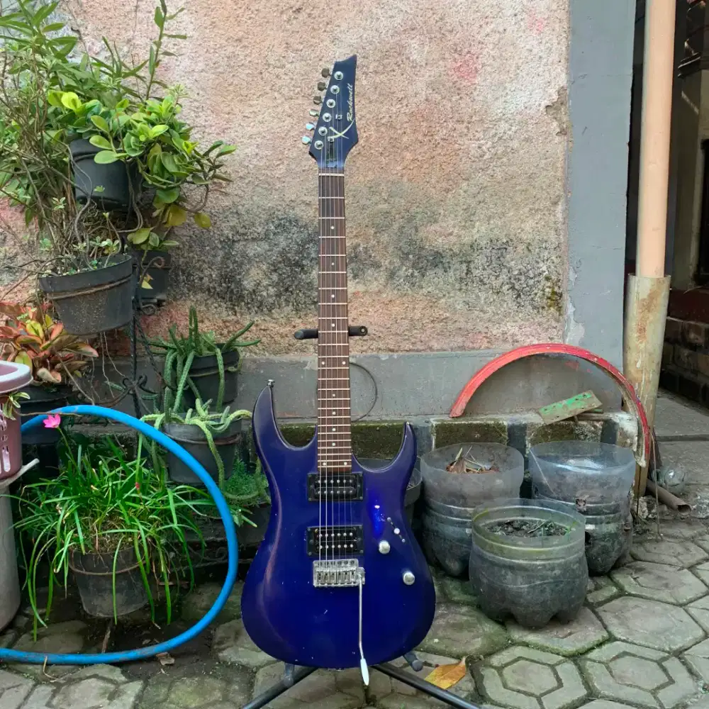 Gitar Elektrik Rockwell Original 2 Humbucker Purple
