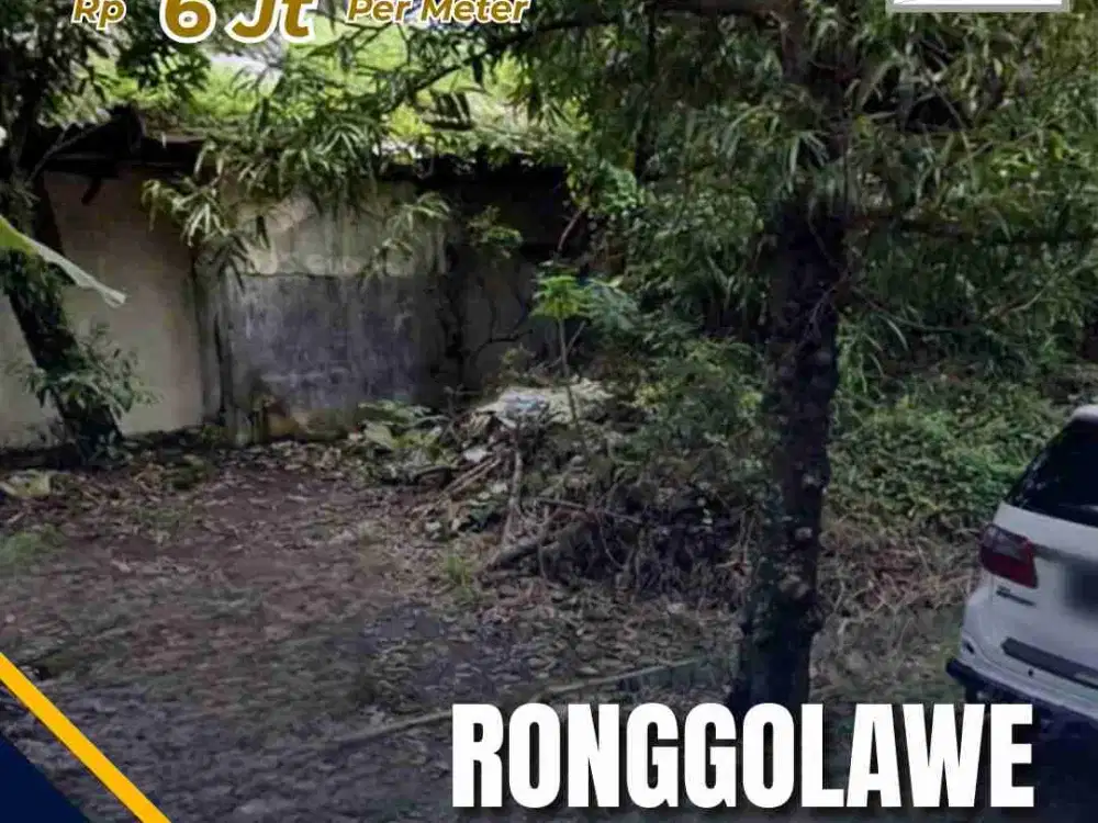 Tanah Kavling Luas di Ronggolawe Dekat Jalan Jend Sudirman Semarang