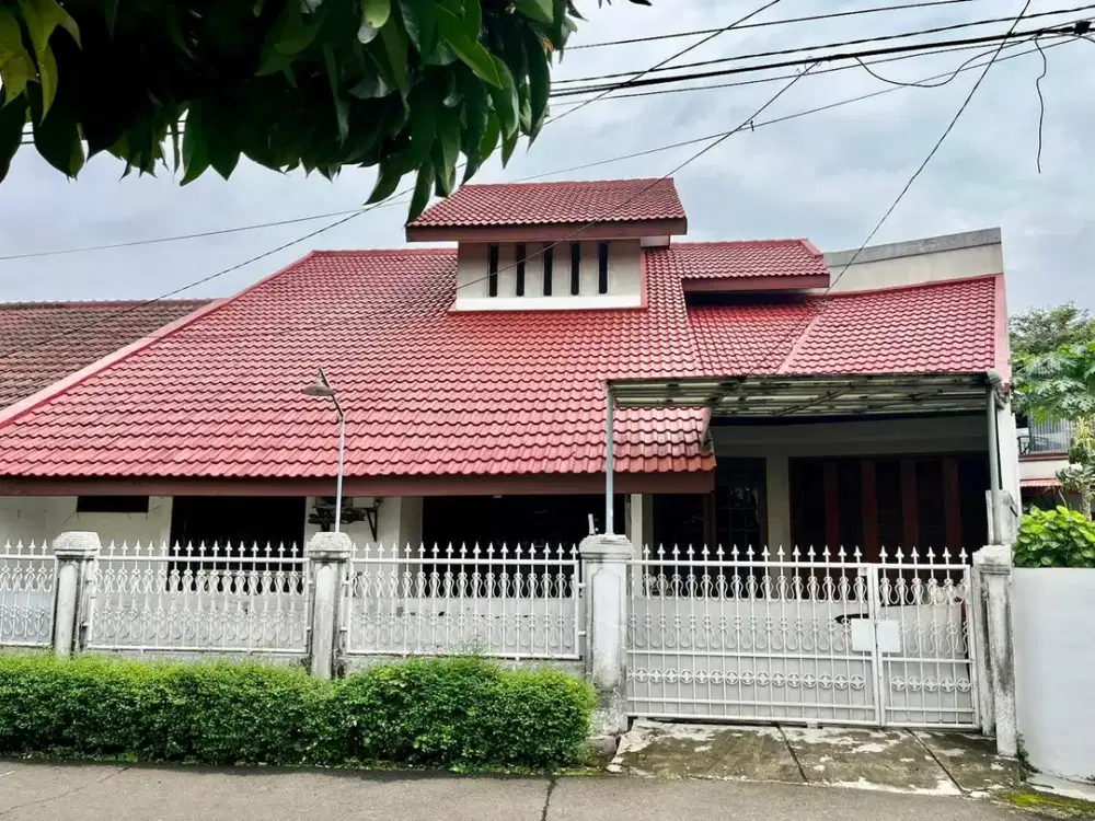 Rumah Minimalis Luas 206 di Serua Ciputat Harga 1M-an Nego Sampe Deal
