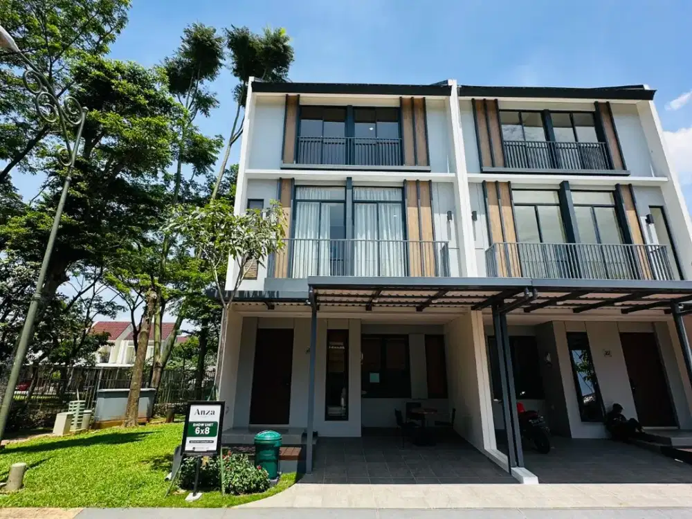 DIJUAL RUMAH CANTIK MINIMALIS 3 LANTAI 1,5 M-AN DITENGAH GADING SERPONG!
