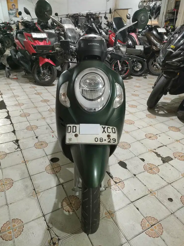 Honda Scoopy 110cc 2024 hijau