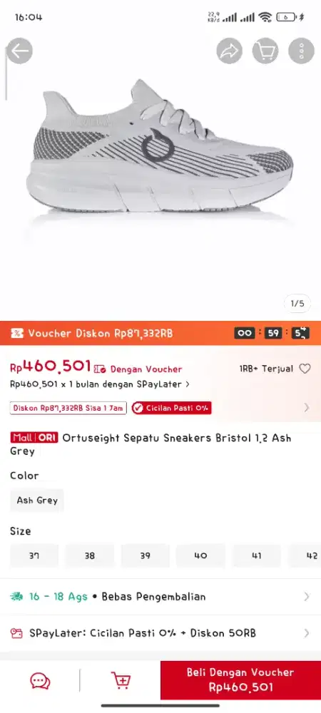 jual sepatu ortuseight bristol