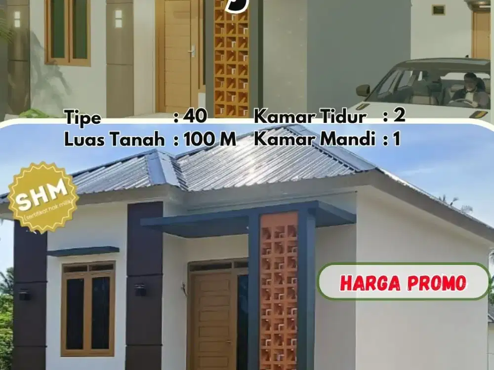 RUMAH SHM TIPE 40 DI ACEH BESAR – HARGA PROMO!