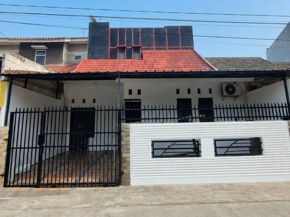 Rumah murah semi furnished dekat tol di dukuh zambrut kota legenda