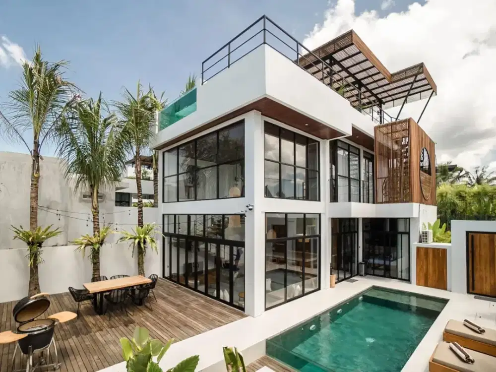Modern Tropical Leasehold Villa in Pererenan – Baliwood II Boutique Complex