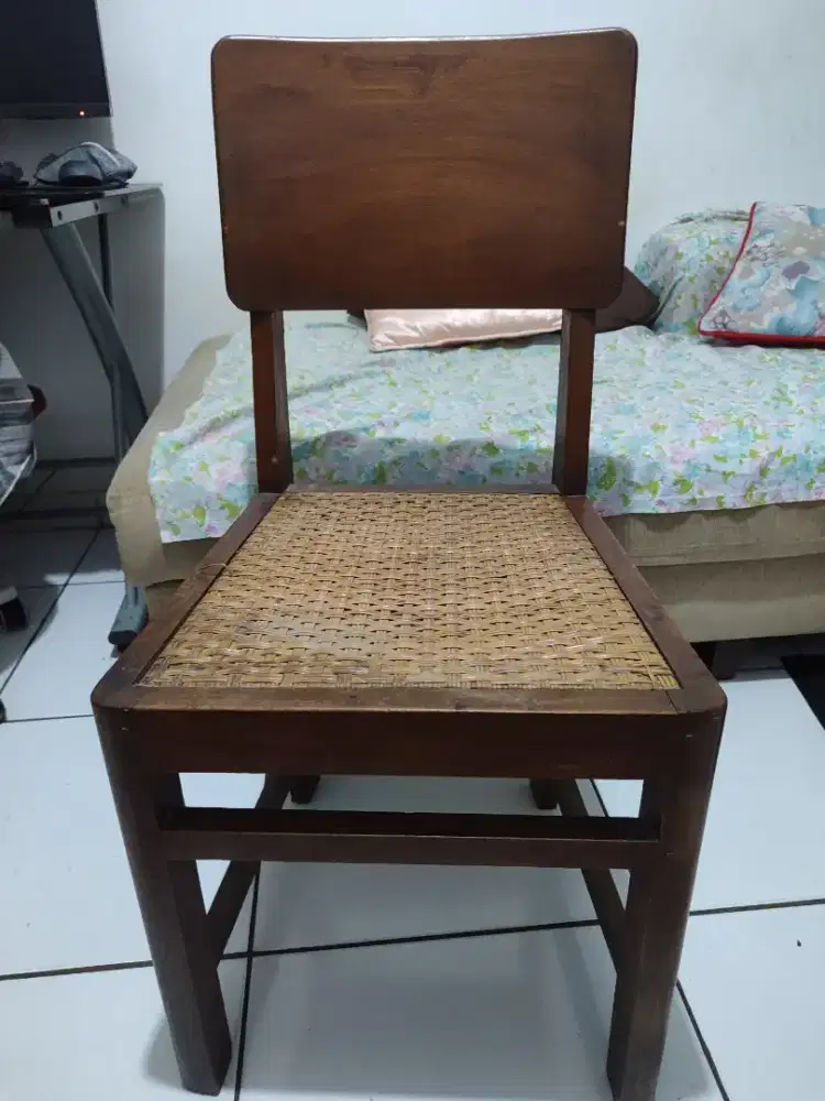 Kursi antik kayu jati asli