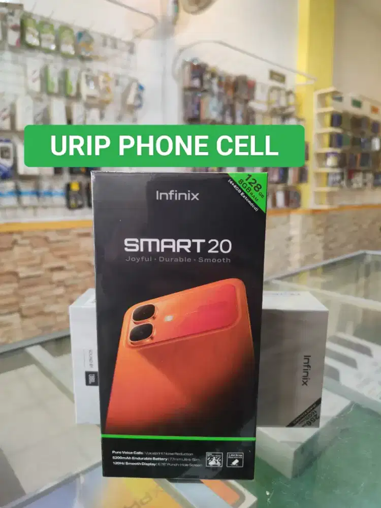 INFINIX SMART 20 4/64 promo+bonus cash & credit garansi Resmi