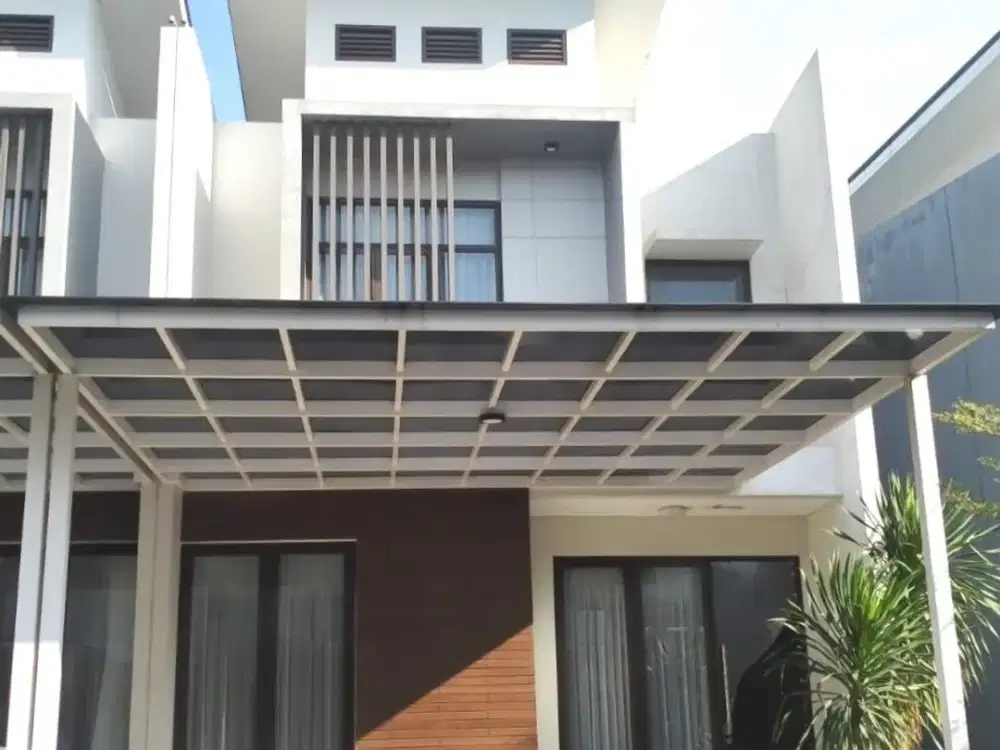 Rumah 2lt luas 6x15 90meter 3KT Cluster Shinano JGC Jakarta Garden City
