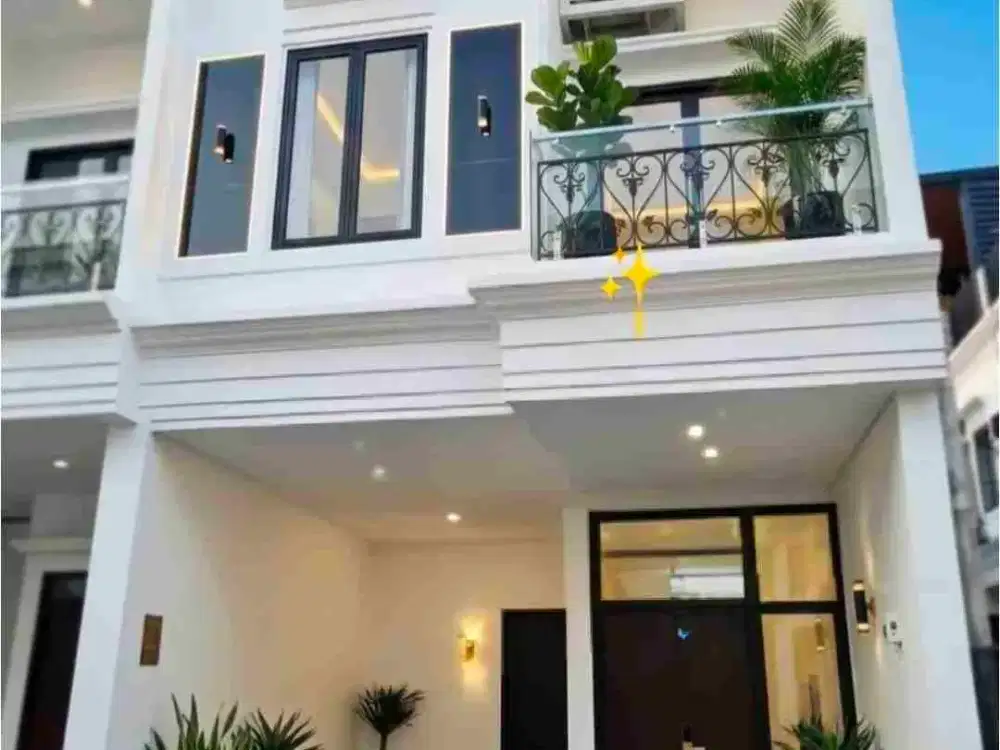 RUMAH CANTIK 2,5 LANTAI + ROOFTOP TERMURAH JAGAKARSA, JAKSEL