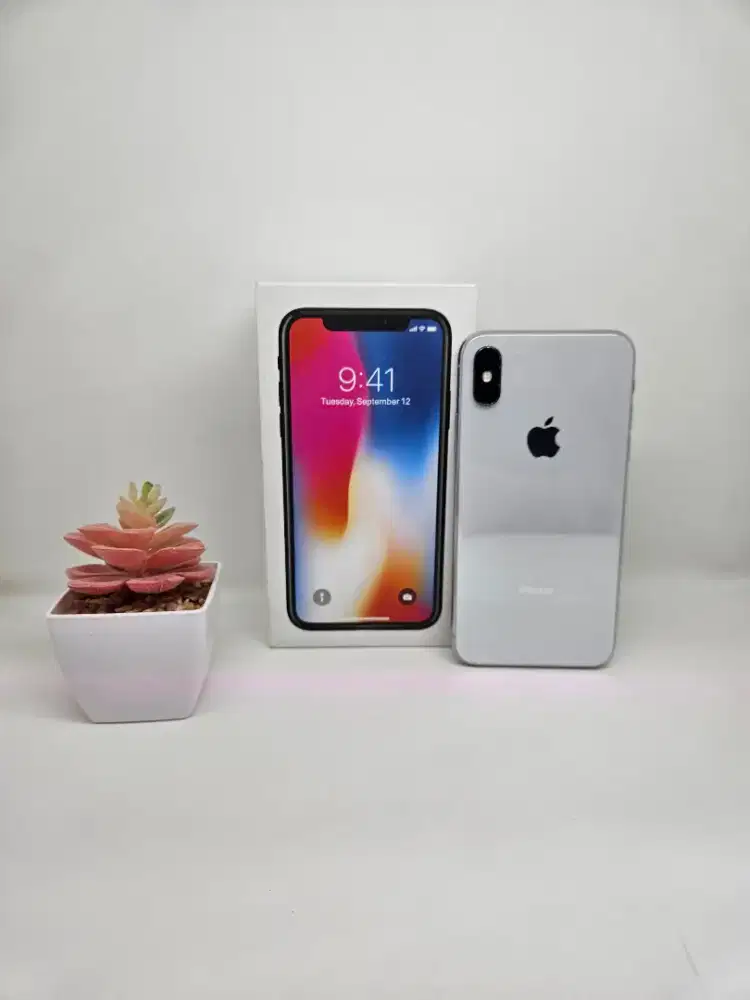 iPhone X 256GB (White) Fullset Ex-Intern