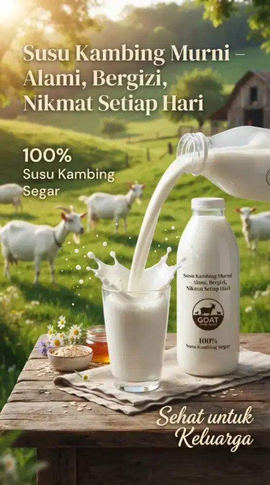 Susu Kambing Etawa Murni