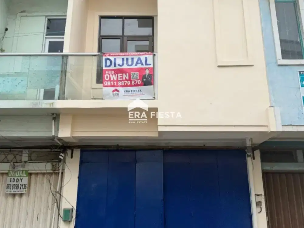 Dijual Cepat Ruko 1000 Taman Palem Jakarta Barat Baru Renovasi Full Bangunan