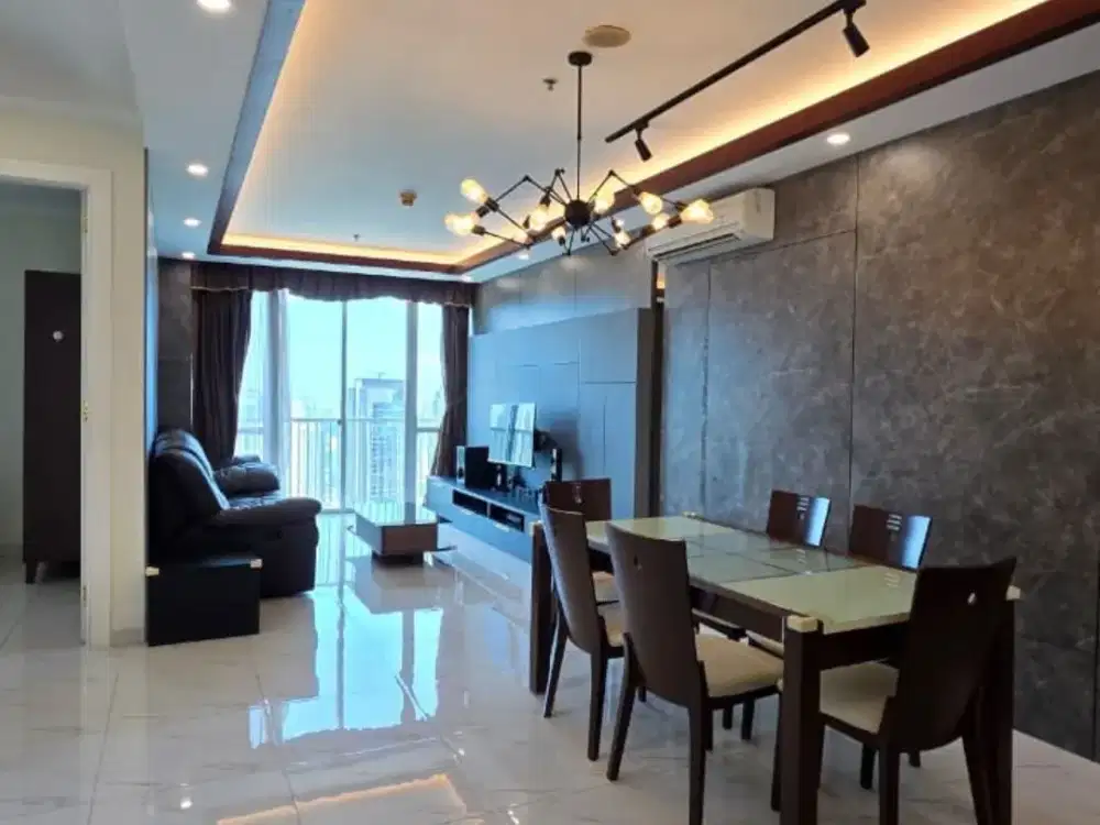 DIJUAL DISEWA Apartemen Ambasador 2 ITC Kuningan Setiabudi 3 BR - Sudah Renovasi Dekat ke Embassy LRT MRT Busway One Satrio
