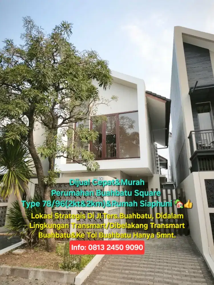 Perumahan Buahbatu Square Dijual Murah
