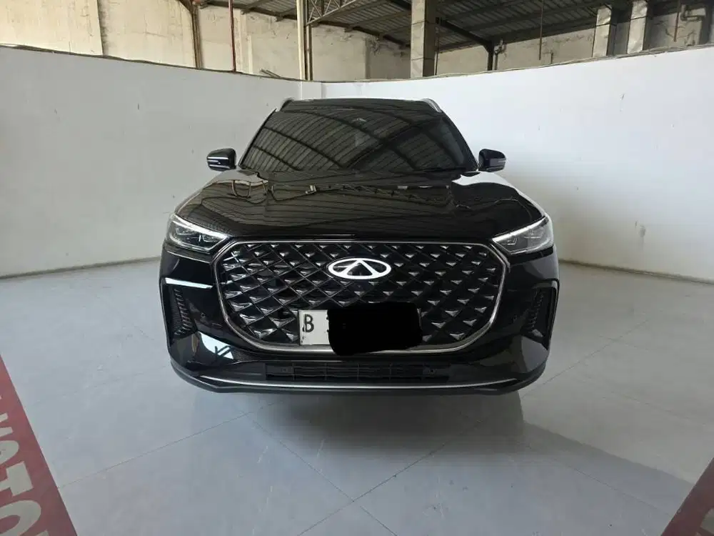 Km 14rban Chery Tiggo 8 CSH Premium Hybrid AT (Matic) 2025 Hitam Mulus