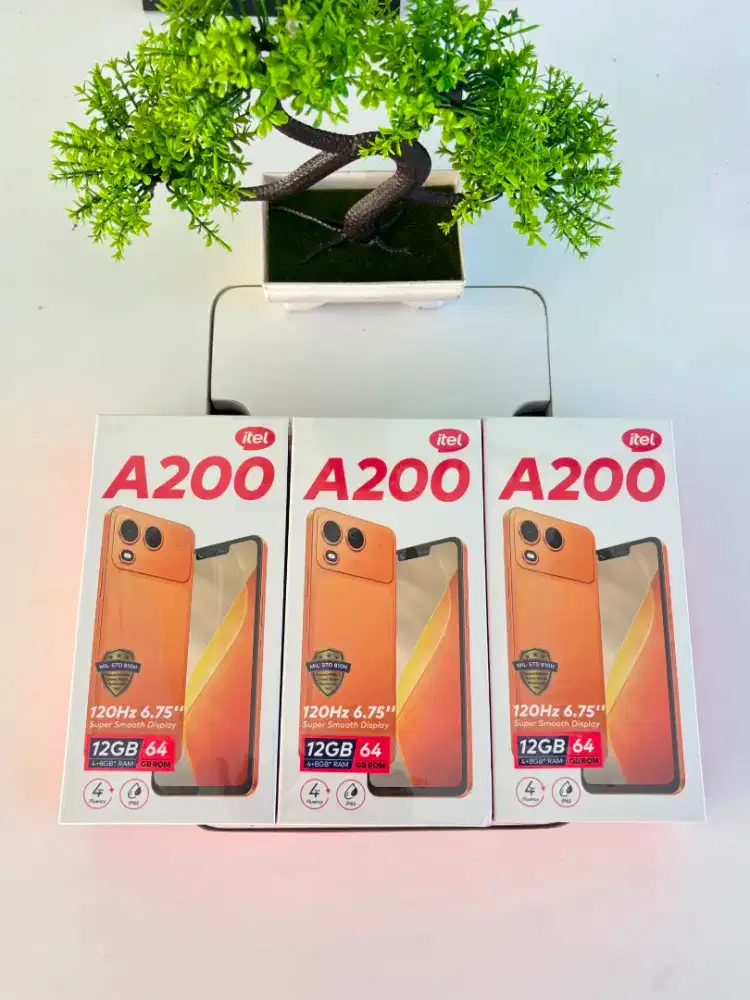 ITEL A200 4/64 NEW RESMI HARGA PROMO BERGARANSI