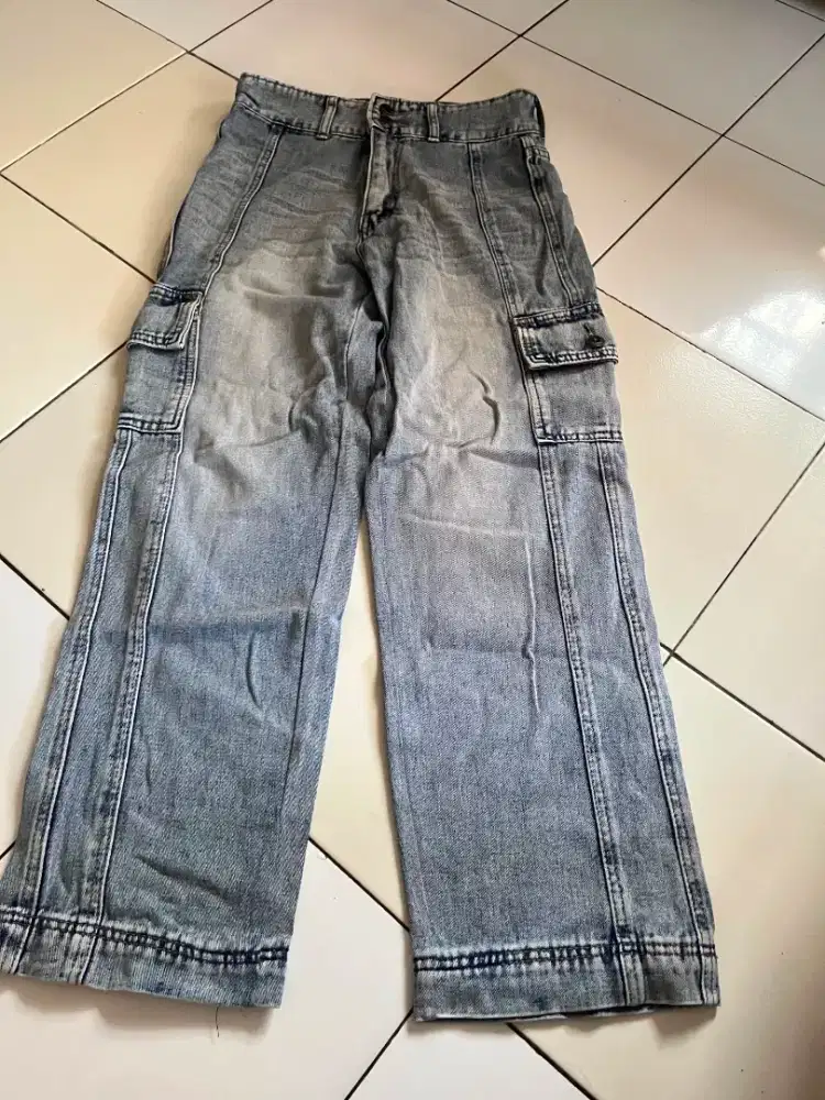 Baggy Jeans Kargo Jiniso