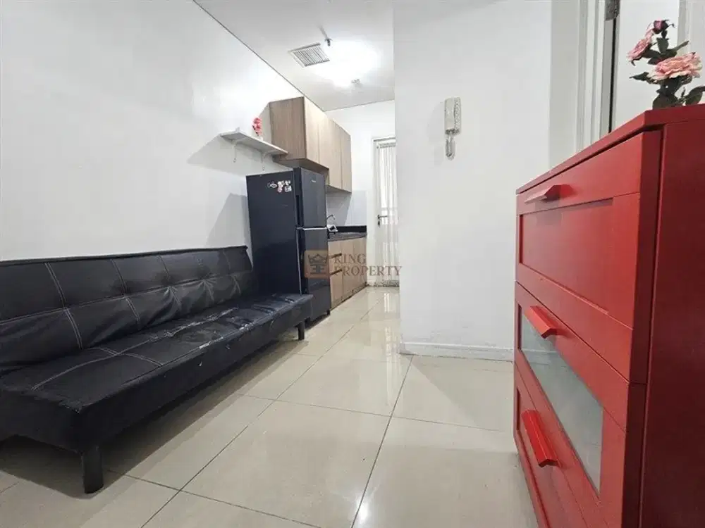 Disewakan Apartemen Madison Park 1BR Furnished Lengkap Minimalis Siap Huni, Hanya Jalan Kaki Ke Mall Central Park & Office Tower Di Tanjung Duren