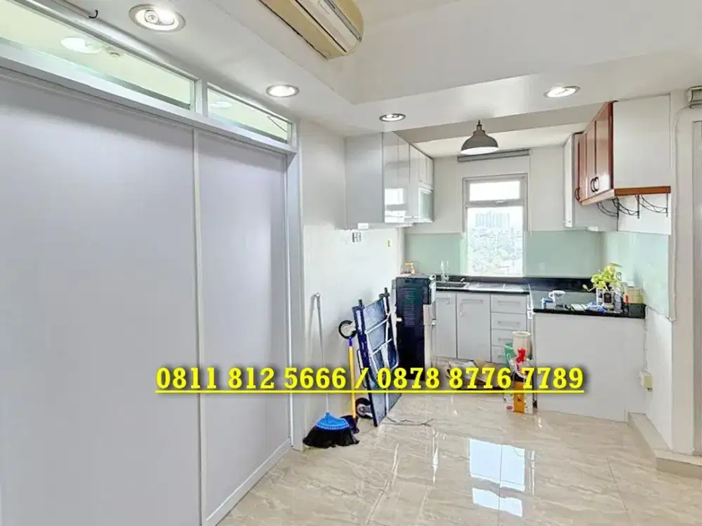 Jual Murah Apartemen Green Lake Sunter 1BR Renovasi Total Minimalis Jakarta Utara