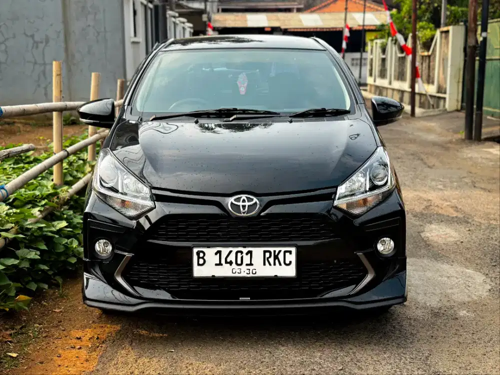 Agya 1.2 GR MT 2022 Hitam KM 6rb perak DP 8jt unit Terbaik SeOLX!