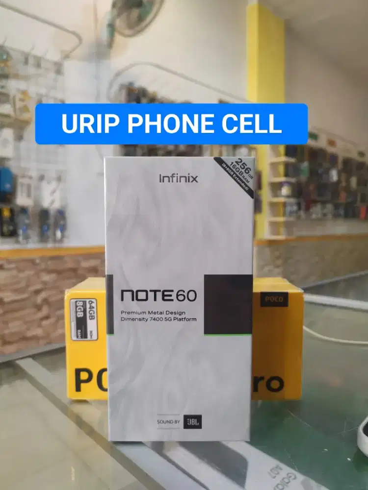 INFINIX Note 60 8/256 promo+bonus cash & Credit garansi Resmi