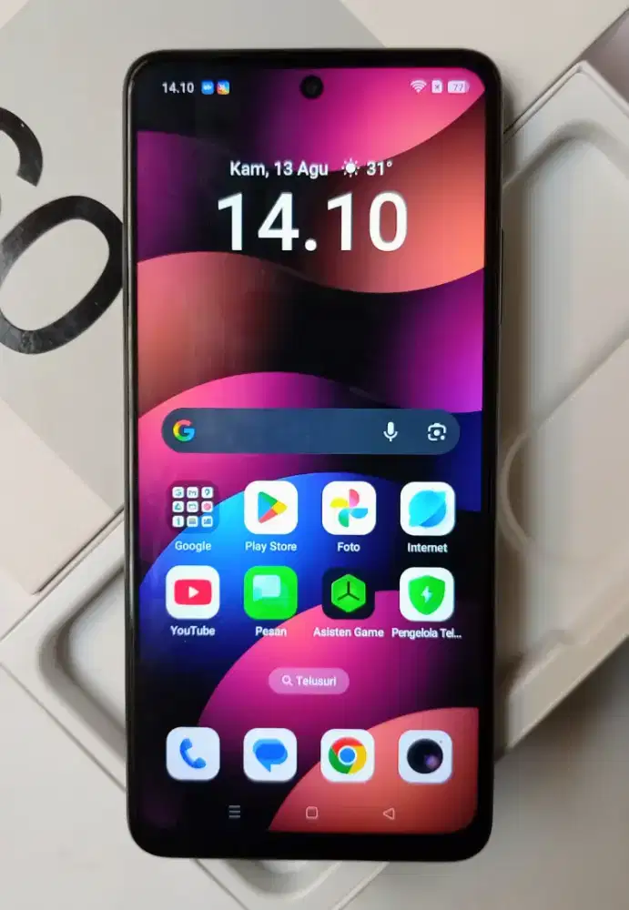 Oppo A60 Resmi Fullset Ram 8+8/128