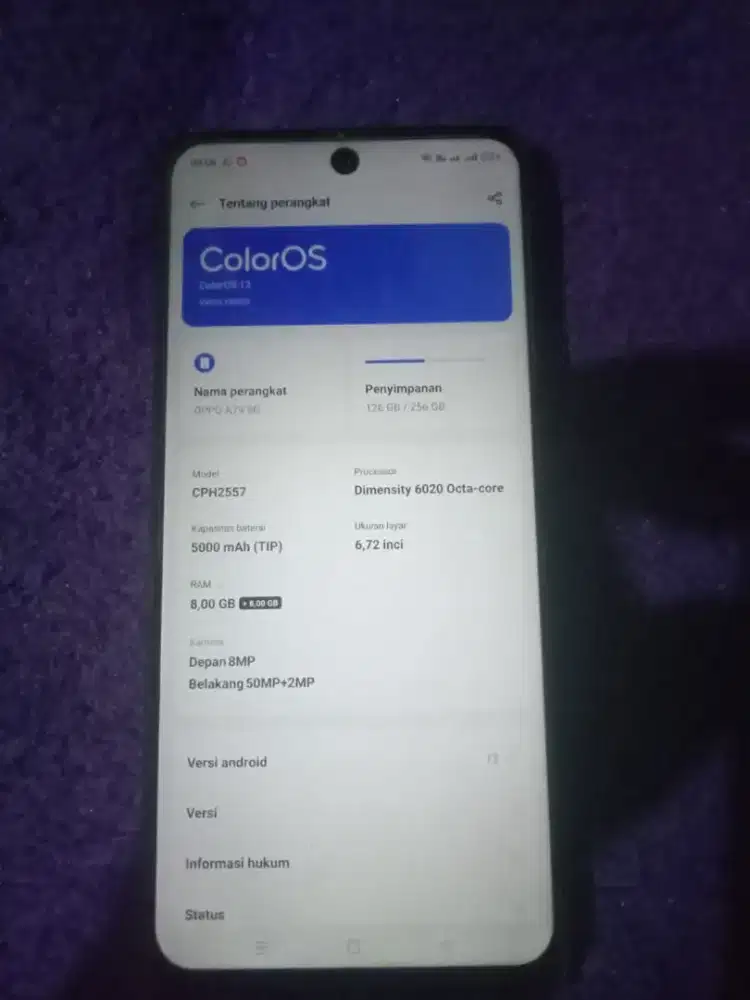 Oppo A79 8/256GB NFC Mulus
