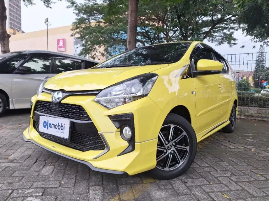 DP MURAH Toyota Agya 1.2 GR Sport Bensin-AT 2021 Kuning C3SBE