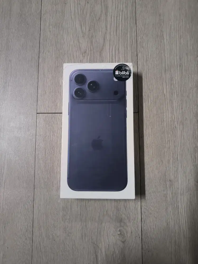 iPhone 17 Pro Max 25GB iBox Blibli New segel BNIB no repack