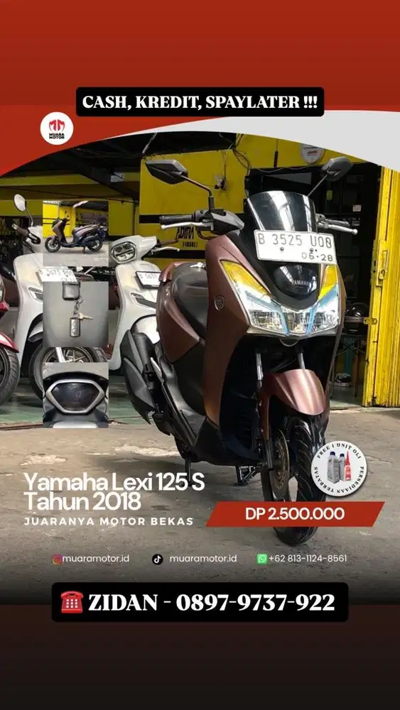 YAMAHA LEXI 125 S 2018 !!!