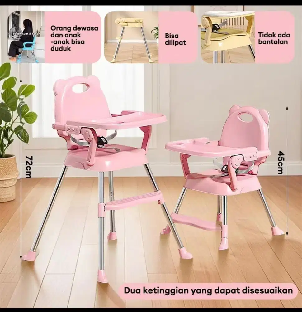 Jual kursi makan balita