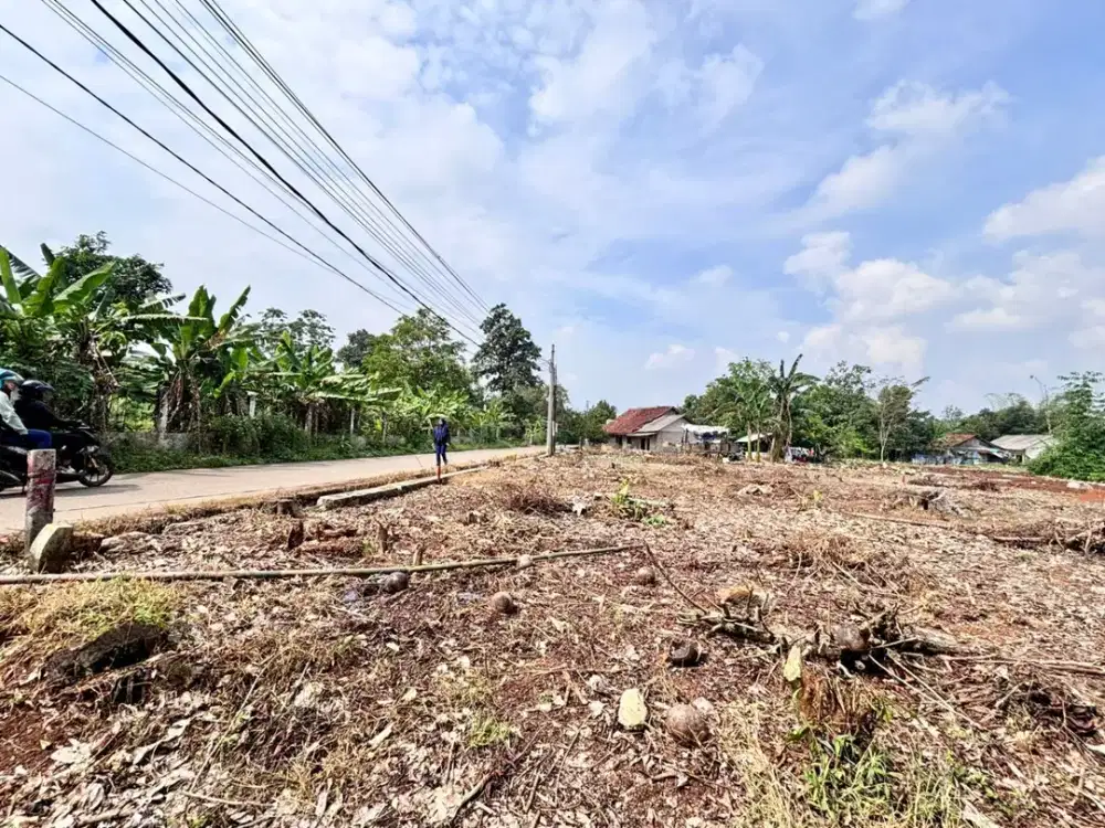 Dijual Tanah Cisauk, Harga 1Jt-an/m2 Dekat Tol & Stasiun
